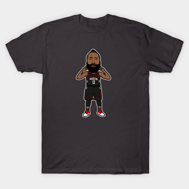 James Harden Cartoon Style vol 2.0 T-Shirt by ray1007